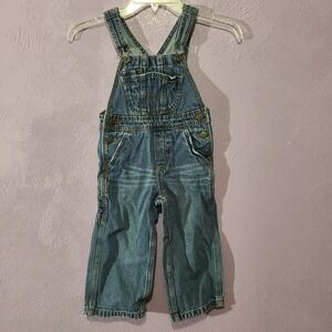 Genuine Kids from OshKosh B'Gosh Denim Overalls Blue Size 3T Bib Jeans Kids